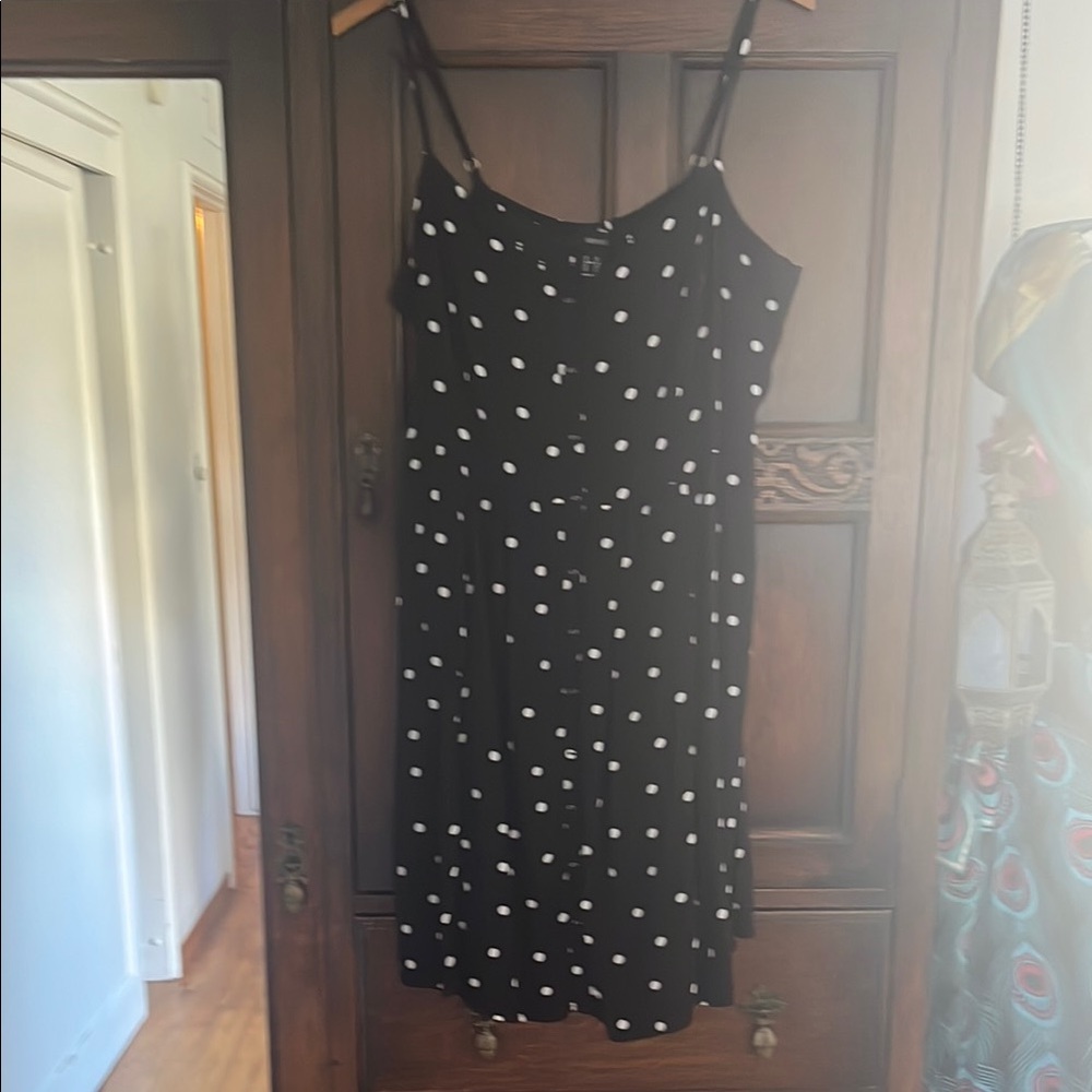 H&M Black Polka Dot Dress